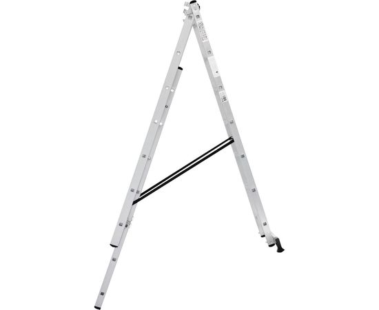 Трехсекционная лестница Новая Высота 3х7 ступеней 1230307 – изображение 5