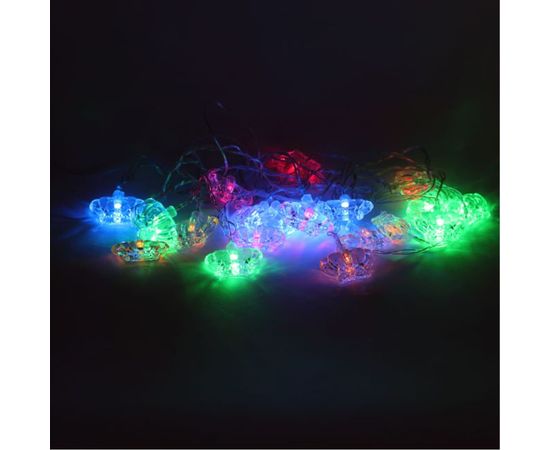 Гирлянда ЭРА ENIN3K Короны, LED, Нить, 3 м, мультиколор, 220V, IP20 Б0041898 – изображение 5