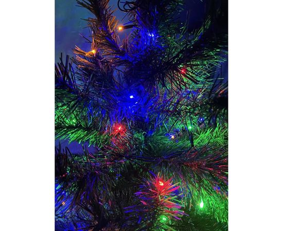 Гирлянда ЭРА ENIN5M LED, Нить, 5 м, мультиколор, 8 режимов, 220V, IP20 Б0041892 – изображение 5