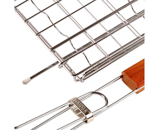 Решетка для барбекю Пикничок Баварская, 6 секций, 205х150 мм 401-737 – изображение 5