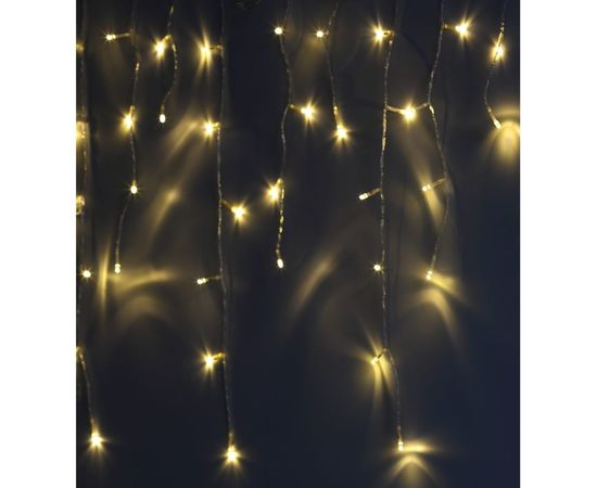 Гирлянда ЭРА ENIB01B LED, Бахрома, 1,8 м*0,5, теплый свет, 8 режимов, 220V Б0041899 – изображение 6