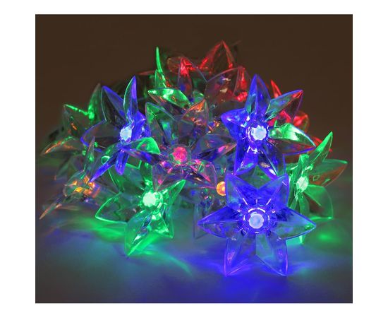 Гирлянда ЭРА ENIN3Z Цветы, LED, Нить, 3 м, мультиколор, 220V, IP20 Б0041896 – изображение 7