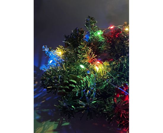 Гирлянда ЭРА ENIN2M LED, Нить, 2 м, мультиколор, АА, IP20 Б0041983 – изображение 8