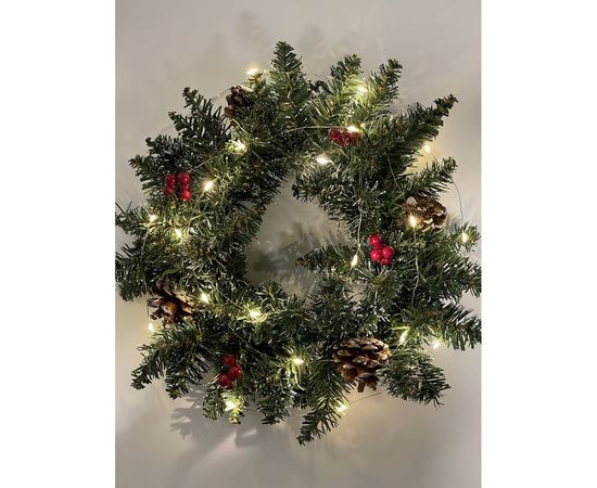 Гирлянда ЭРА ENIN2B LED Нить, 2 м, теплый свет, АА, IP20 Б0041891 – изображение 9