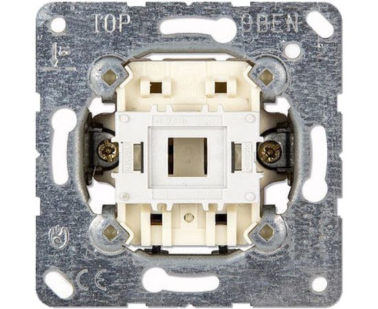 1-клавишный промежуточный переключатель JUNG EcoProfi Мех 10А, 250В EP407U 