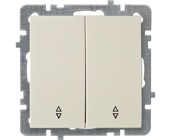 Выключатель Nilson 2-кл. СУ проходной, TOURAN-ALEGRA-THOR, кремовый 24120409 