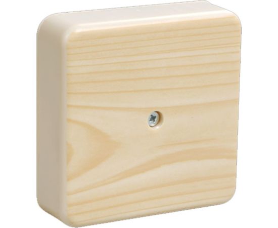 Распаячная коробка IEK КМ41212-04 ОП, 75x75x20, IP20, сосна, ИЭК UKO10-075-075-020-K34 