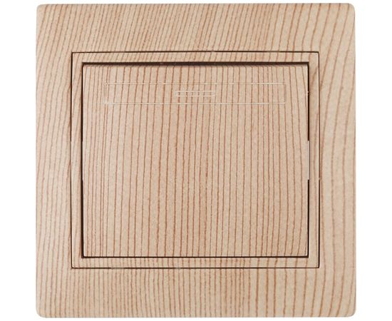 Выключатель Intro 110111 10А, 250В, IP20, СУ, Plano, сосна Б0030033 