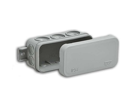 Распределительная коробка Ruvinil, ОП 43х80х35мм 10 вводов IP54 белый 67091Б 