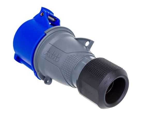 Кабельная розетка ABB 32A 2P+E IP44 переносная 250В 2CMA102031R1000 – изображение 2