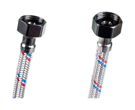 Гибкая подводка для воды (40 см; 1/2""; гайка-гайка) VALTEC VTf.001.IS.0404040 – изображение 2