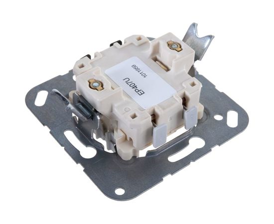 1-клавишный промежуточный переключатель JUNG EcoProfi Мех 10А, 250В EP407U – изображение 2