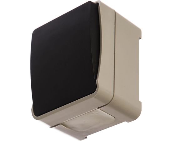 Выключатель Smartbuy 1-клавишный 10А, IP 54 Сатурн SBE-04w-10-SW1-0 – изображение 2