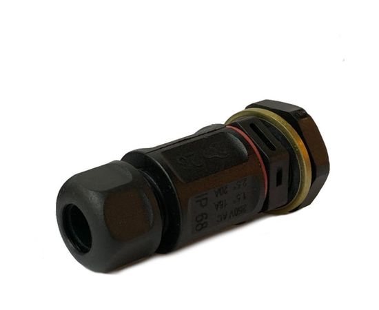 Водостойкий 3-полюсный разъем TTAF Elektronik в панель 250V 20A IP68 WPP-0302M20 – изображение 2