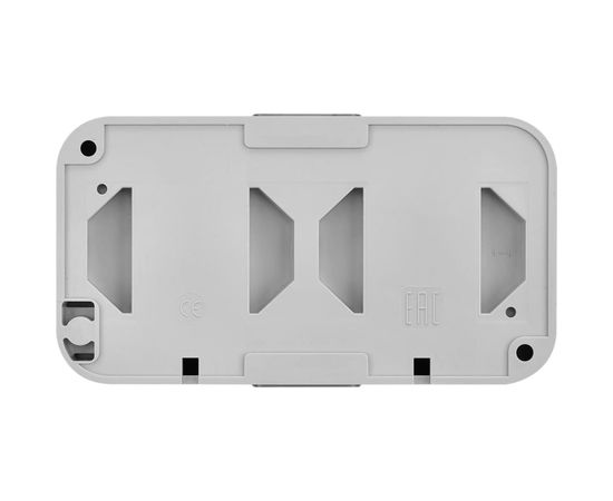 Розетка Bylectrica 2-местная ОУ IP54, серия ПРАЛЕСКА АКВА, серый, РА16-302 03 – изображение 3