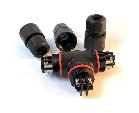 Водостойкий 6-полюсный разъем TTAF Elektronik 250V 20A IP68 WPT-0603M25 – изображение 3