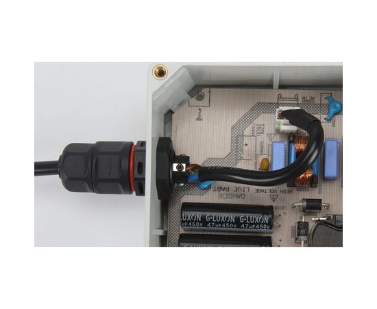 Водостойкий 3-полюсный разъем TTAF Elektronik в панель 250V 20A IP68 WPP-0302M20 – изображение 3