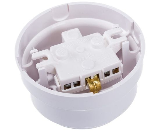 Розетка Bylectrica РА16-0206 1-местная с заз. контактом, со шторками 16А ОУ, серия РЕТРО – изображение 3