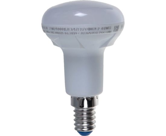 Лампа Uniel LED-R50, 7W/4000K/E14/FR/DIM, PLP01WH, светодиодная, диммируемая UL-00004709 – изображение 4