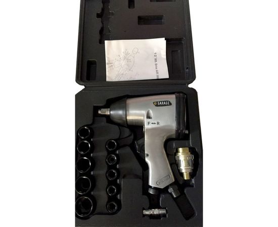 Пневматический гайковёрт Garage GR-IW 315 с набором головок УТ-00000047 – изображение 4
