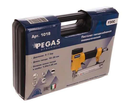 Гвоздезабивной пневматический пистолет Pegas pneumatic F30C 1018 – изображение 5