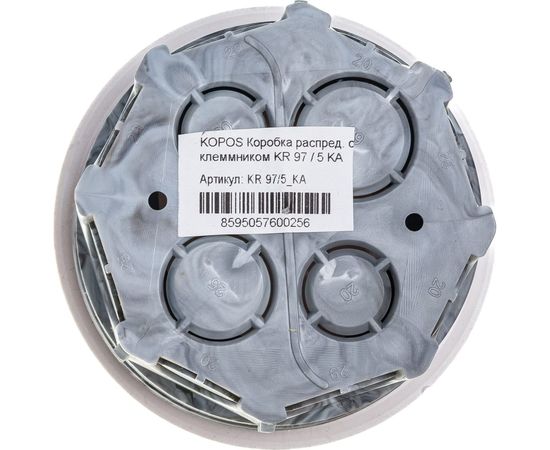 Распределительная коробка KOPOS с клеммником D103х50 мм KR 97/5_KA – изображение 6
