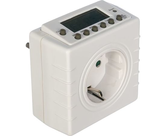 Цифровой розеточный таймер, 7-дневная программа, 230/3500Вт Camelion BND-50/SG3 7785 