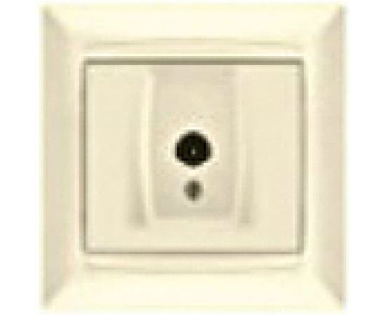 Телевизионная простая розетка, мама, слоновая кость, 0-2400 МГц TDM Лама SQ1815-0117 