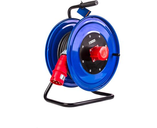 Промышленный силовой удлинитель Атлант КГ 4х2,5 30м на катушке 40187 