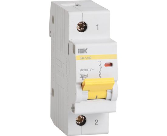 Автоматический выключатель 1п C 32А ВА 47-100 10кА IEK MVA40-1-032-C 88287 