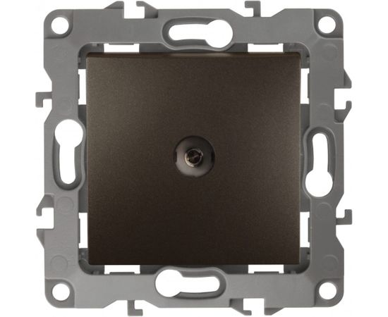 Розетка TV ЭРА 12-3102-13 проходная, IP20, 12, бронза Б0027438 