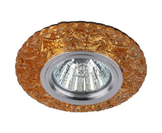 Светильник ЭРА DK LD4 TEA/WH декор c белой светодиодной подсветкой, чай Б0019206 