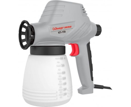 Краскопульт Энергомаш 150Вт, 260мл/мин КП-150 