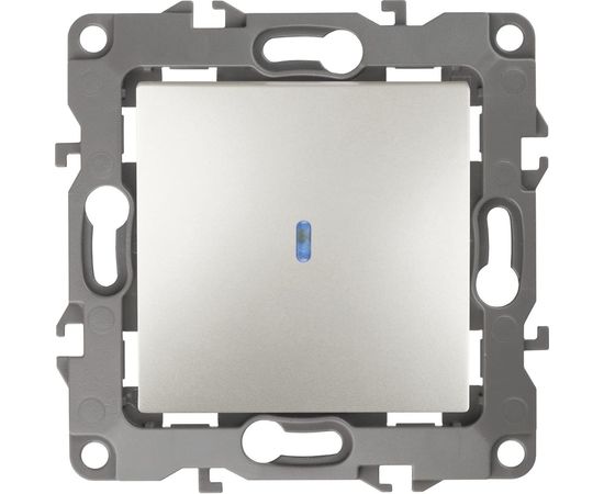 Выключатель с подсветкой ЭРА 12-1102-15 10АХ-250В, IP20, перламутр Б0019427 