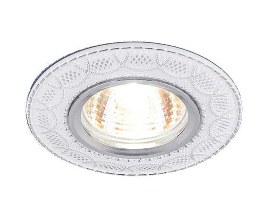 Встраиваемый светильник Elektrostandard 7010 MR16 / WH/SL белый/серебро a036772 