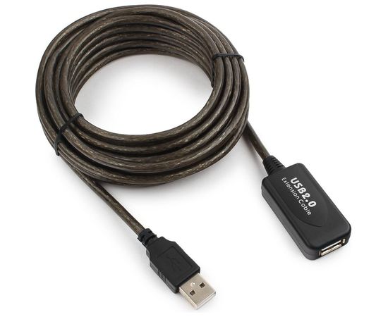 Кабель удлинитель Cablexpert USB 2.0 активный 5 м UAE-01-5M AM/AF 