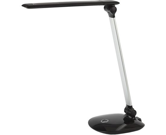 Настольный светильник ЭРА NLED-456-10W-BK-S черный с серебром Б0028437 