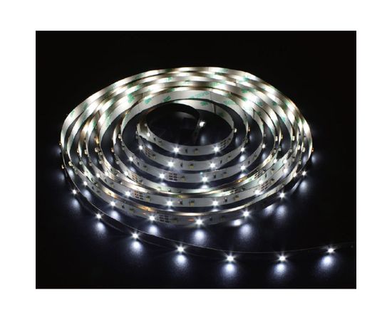 Cветодиодная LED лента 120SMD(2835)/м, 9.6Вт/м, 5м, IP20, 12V, холодный белый Feron LS612 27729 – изображение 2