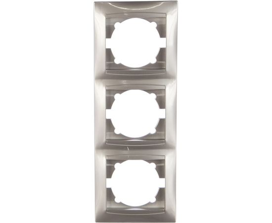 Трехпостовая вертикальная рамка, серебристый металлик TDM Лама SQ1815-0234 – изображение 2