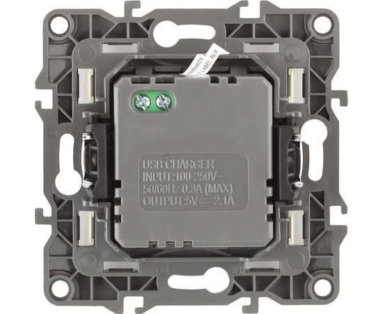 Зарядное устройство USB ЭРА 12-4110-04 230В/5В-2100мА, IP20, шампань Б0027494 – изображение 2
