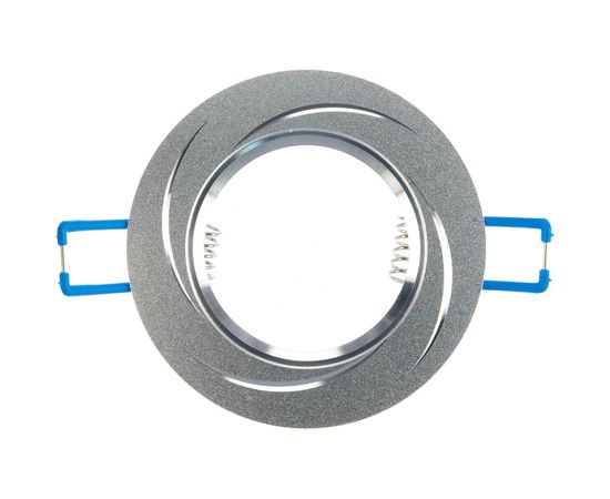 Алюминиевый светильник ЭРА KL34 AL/SL MR16,12V/220V, 50W серебро/хром C0043822 – изображение 2