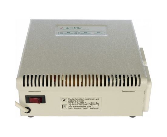 Стабилизатор переменного напряжения 800 ВА Штиль R 800ST – изображение 2