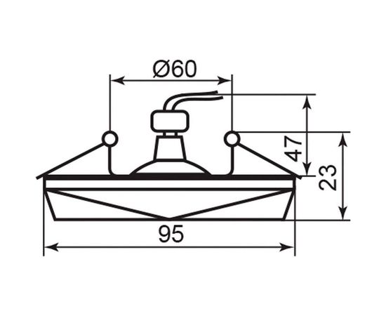 Потолочный светильник FERON MR16 G5.3 серебро + серебро, 8150-2 18637 – изображение 2