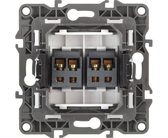 Двойная аудио розетка ЭРА 12-3112-13 IP20, 12, бронза Б0027468 – изображение 2