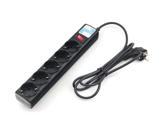 Фильтр-удлинитель B 5м 5роз. черный Power Cube SPG-B-15-BLACK – изображение 2