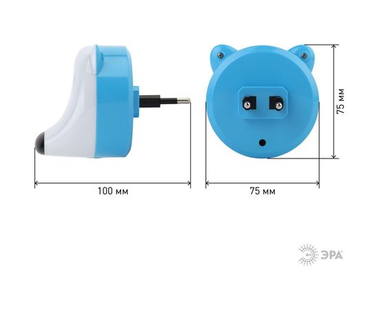 Ночник ЭРА NN603LSW белый Б0019095 – изображение 3