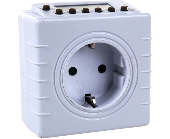 Цифровой розеточный таймер, 7-дневная программа, 230/3500Вт Camelion BND-50/SG3 7785 – изображение 3