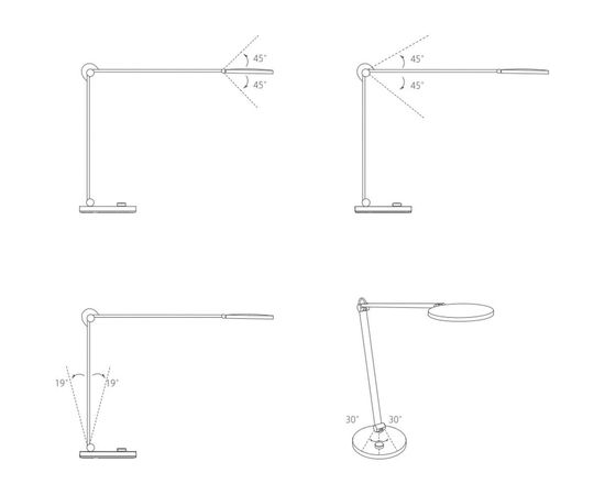 Умный настольный светильник XIAOMI Mi Smart LED Desk Lamp Pro BHR4119GL – изображение 3