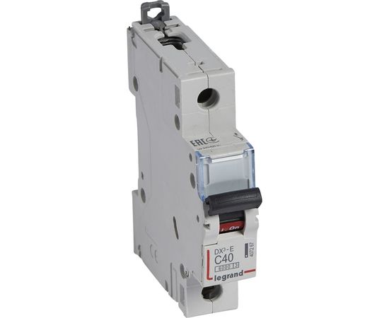 Автоматический выключатель Legrand DX3-E C40 1П 6000/6kA 407267 – изображение 3