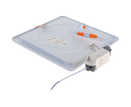 Светодиодный квадратный светильник ЭРА LED 2-18-4K LED 18W 220V 4000K Б0019461 – изображение 3